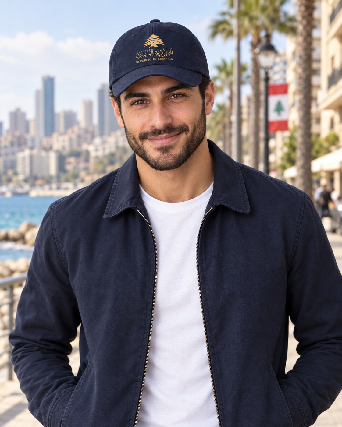 Lebanese Passport Emblem Hat